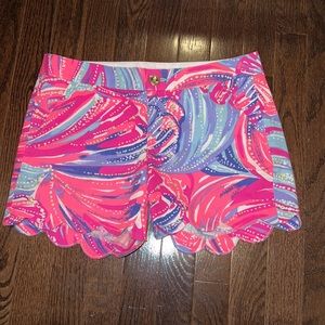 Lilly Pulitzer Buttercup Short Magenta Oh My Guava